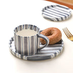Fenleda Ceramic Paul Plate and Mug Set - 3Pcs