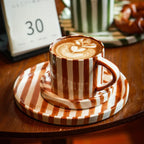 Fenleda Ceramic Paul Plate and Mug Set - 3Pcs
