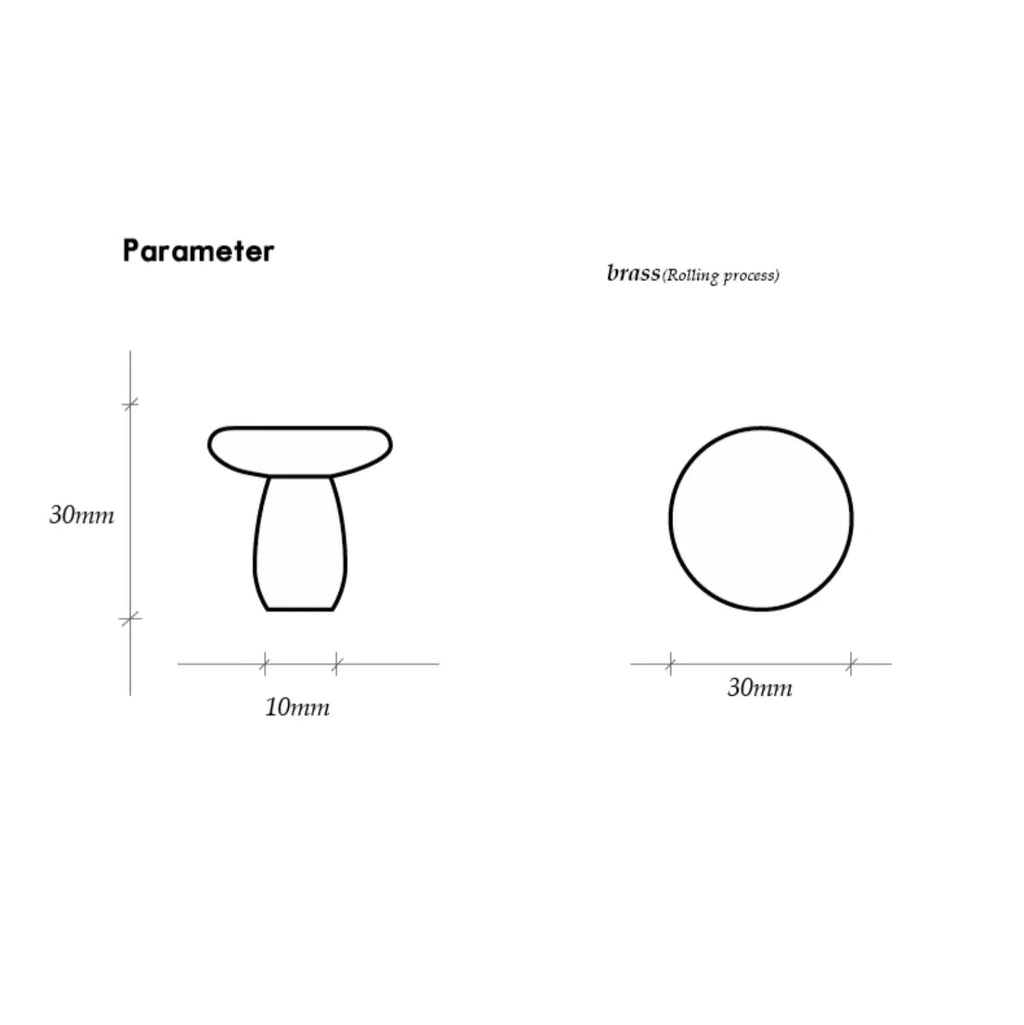 Fenlynta Brass Drawer Handle
