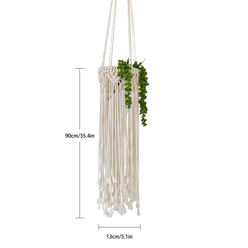 Festive Macrame Christmas Tree Ornament | High & Bury