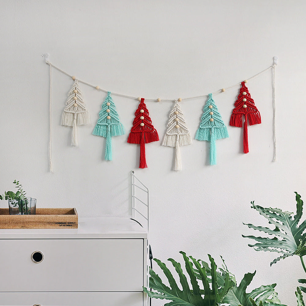 Festive Macrame Garland | High & Bury