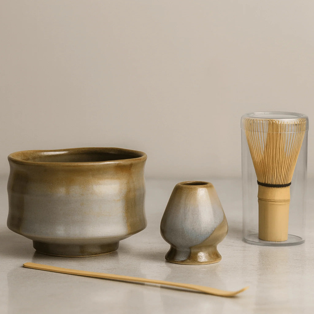 Fjordfell Matcha Set– 4-Piece Ceramic Tea Ritual Kit