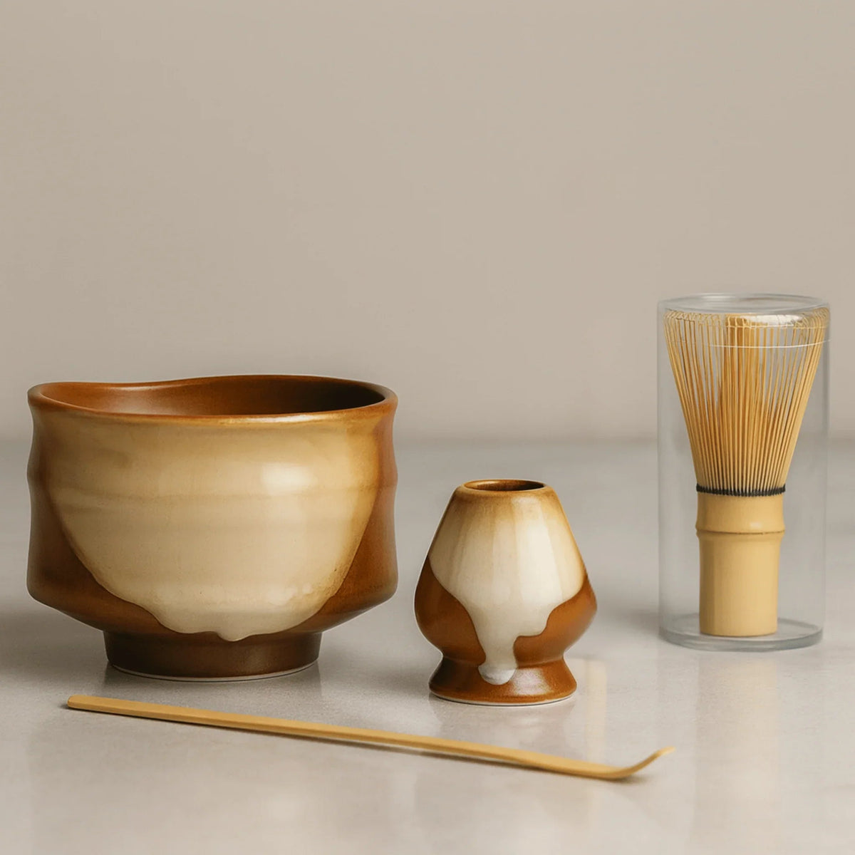 Fjordfell Matcha Set– 4-Piece Ceramic Tea Ritual Kit