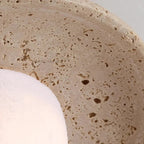 Fjordgarth Travertine Wall Lamp