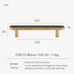 Fjordgate Brass & Cow Leather Handle