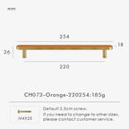 Fjordgate Brass & Cow Leather Handle
