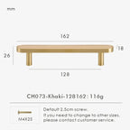 Fjordgate Brass & Cow Leather Handle