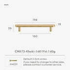 Fjordgate Brass & Cow Leather Handle