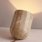Fjordmont Travertine Table Lamp