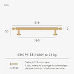 Fjordthorpe Brass Knobs