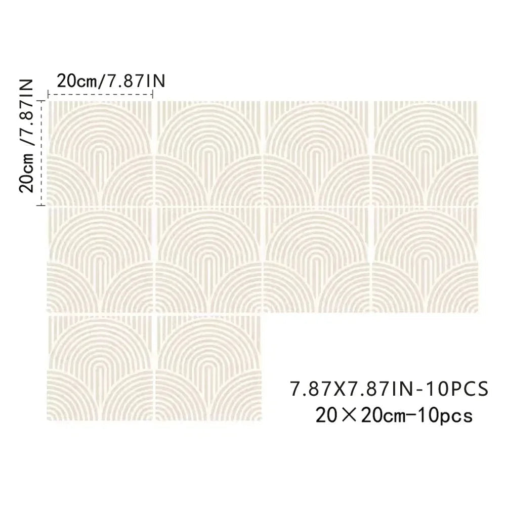 Fjordthorpe Wall Tile Stickers