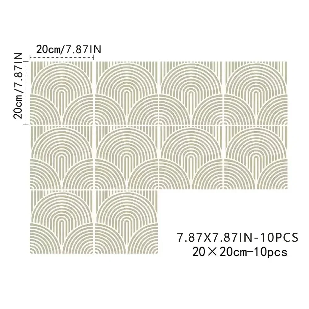 Fjordthorpe Wall Tile Stickers