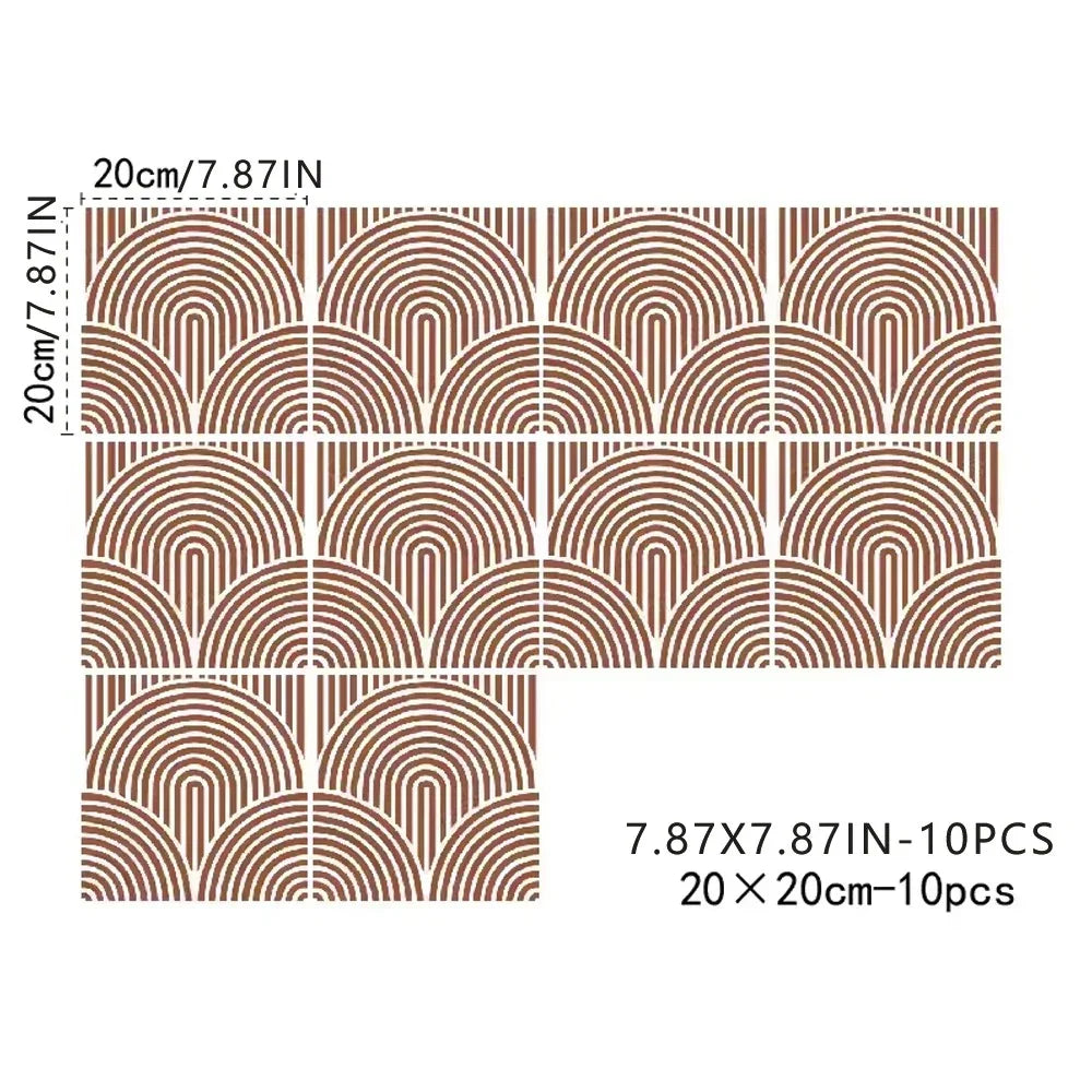 Fjordthorpe Wall Tile Stickers