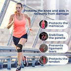 FlexGuard Knee Pads with Compression Springs and Adjustable Tension Strap, view 4