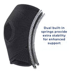 FlexGuard Knee Pads with Compression Springs and Adjustable Tension Strap, view 5