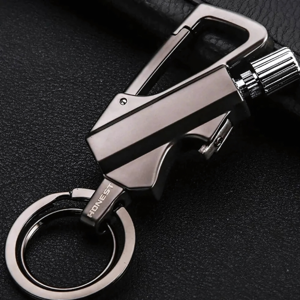 Flint Fire Starter Keychain with Bottle Opener, 7 cm, 40 g, view 4