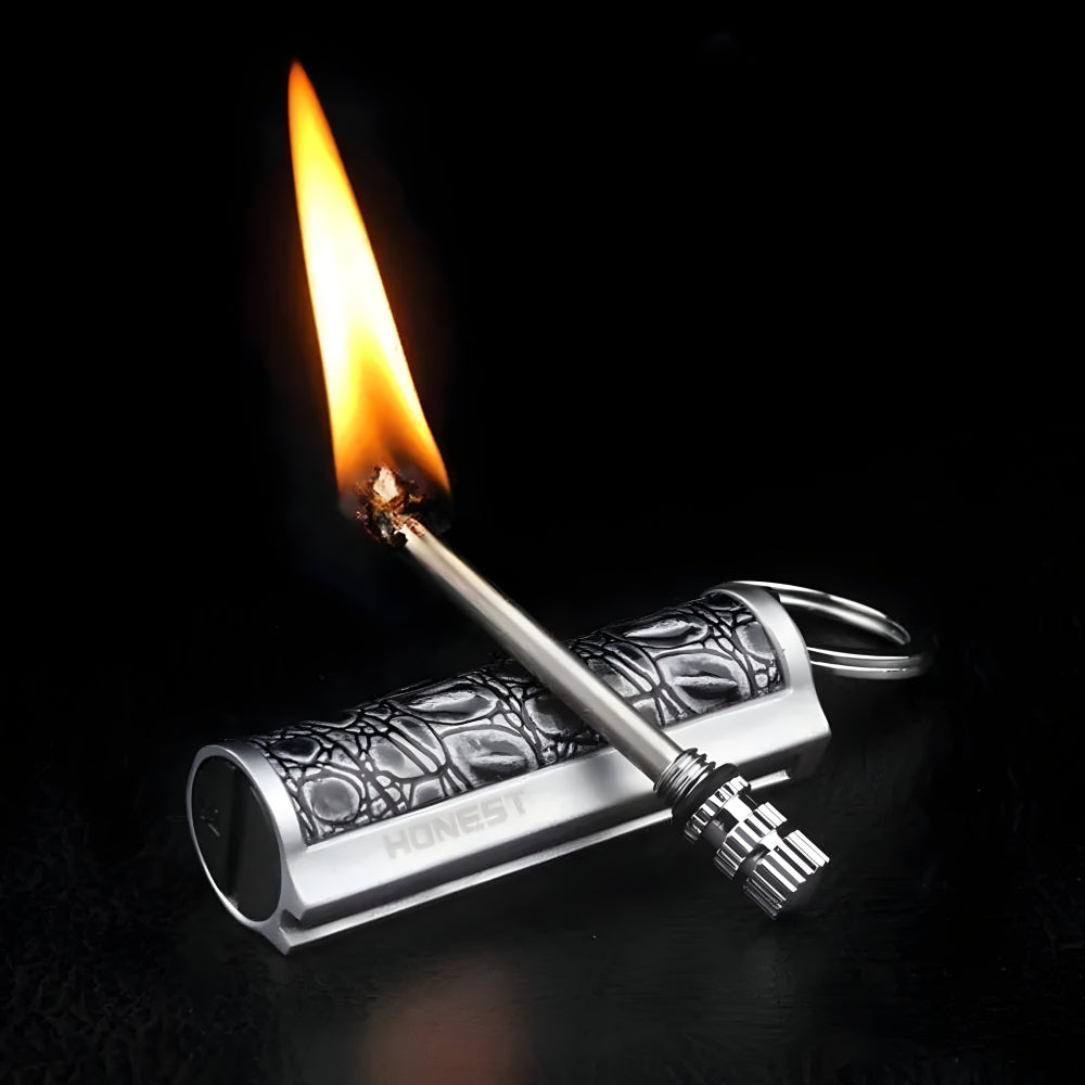 Flint Fire Starter Keychain with Bottle Opener, 7 cm, 40 g, view 7