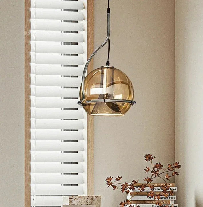 Flintthorpe Glass Pendant Light