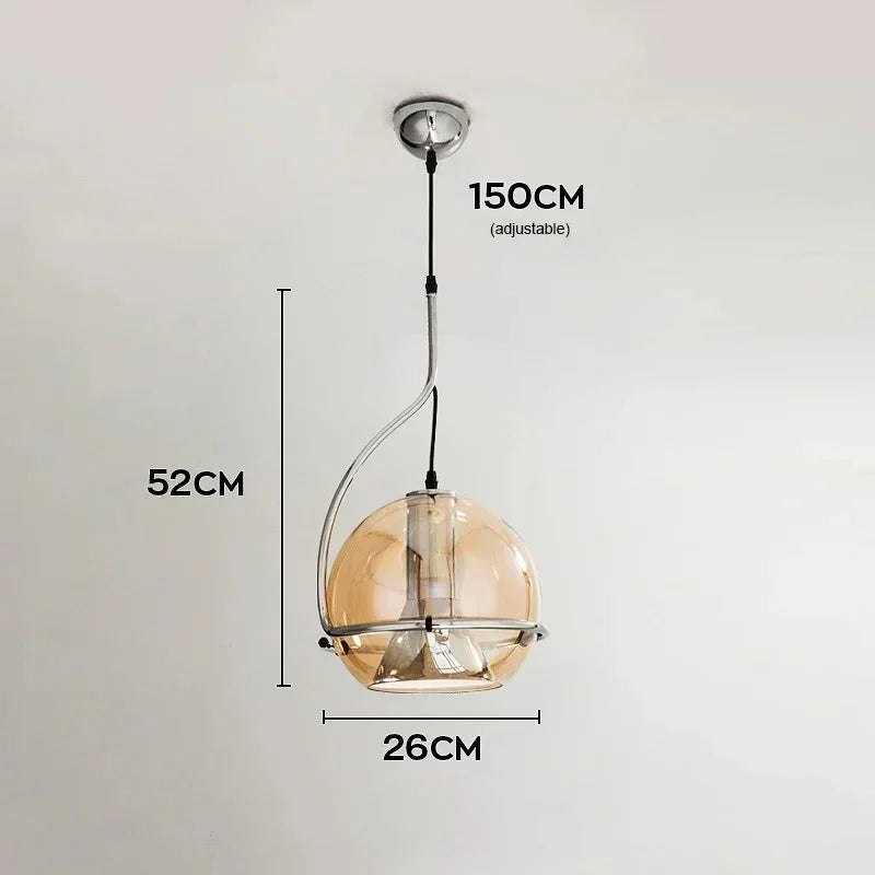 Flintthorpe Glass Pendant Light