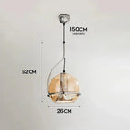 Flintthorpe Glass Pendant Light