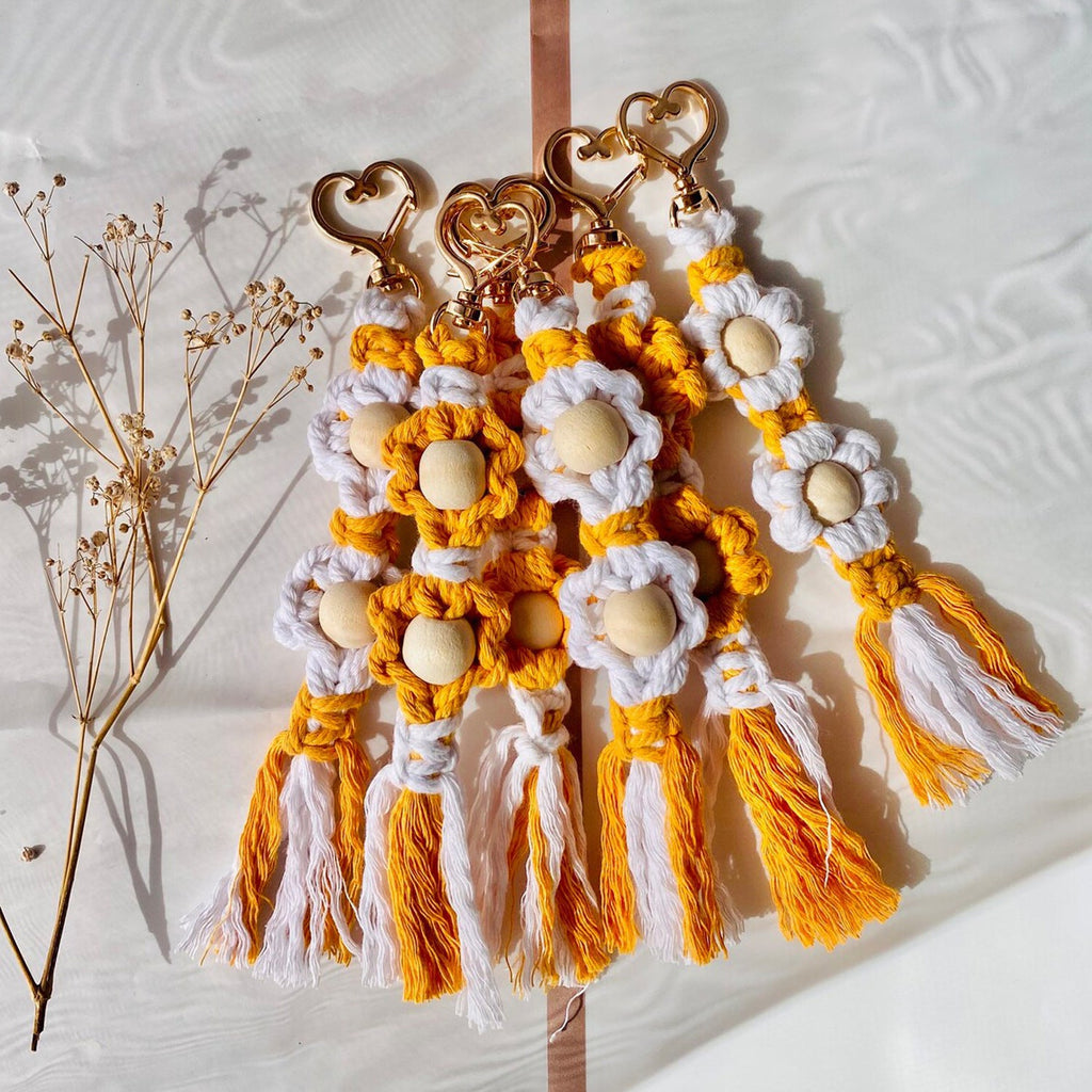 Floral Decorative Keychain | High & Bury