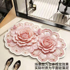 Floral Embellished Area Rug | High & Bury