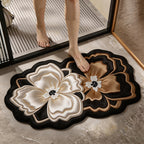Floral Lace Decor Bath Mat | High & Bury