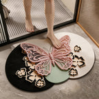 Floral Lace Decor Bath Mat | High & Bury