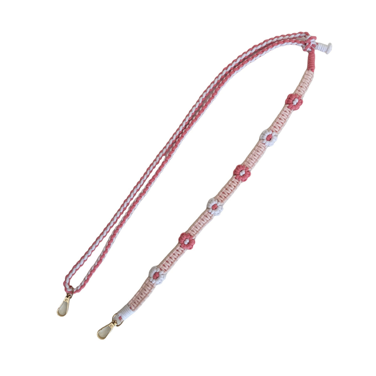 Floral Macrame Eyewear Chain | High & Bury