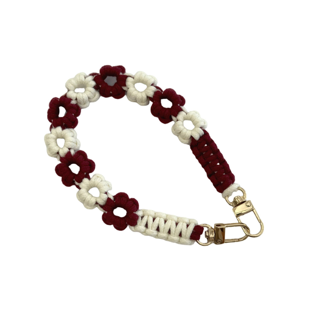 Floral Macrame Eyewear Holder | High & Bury