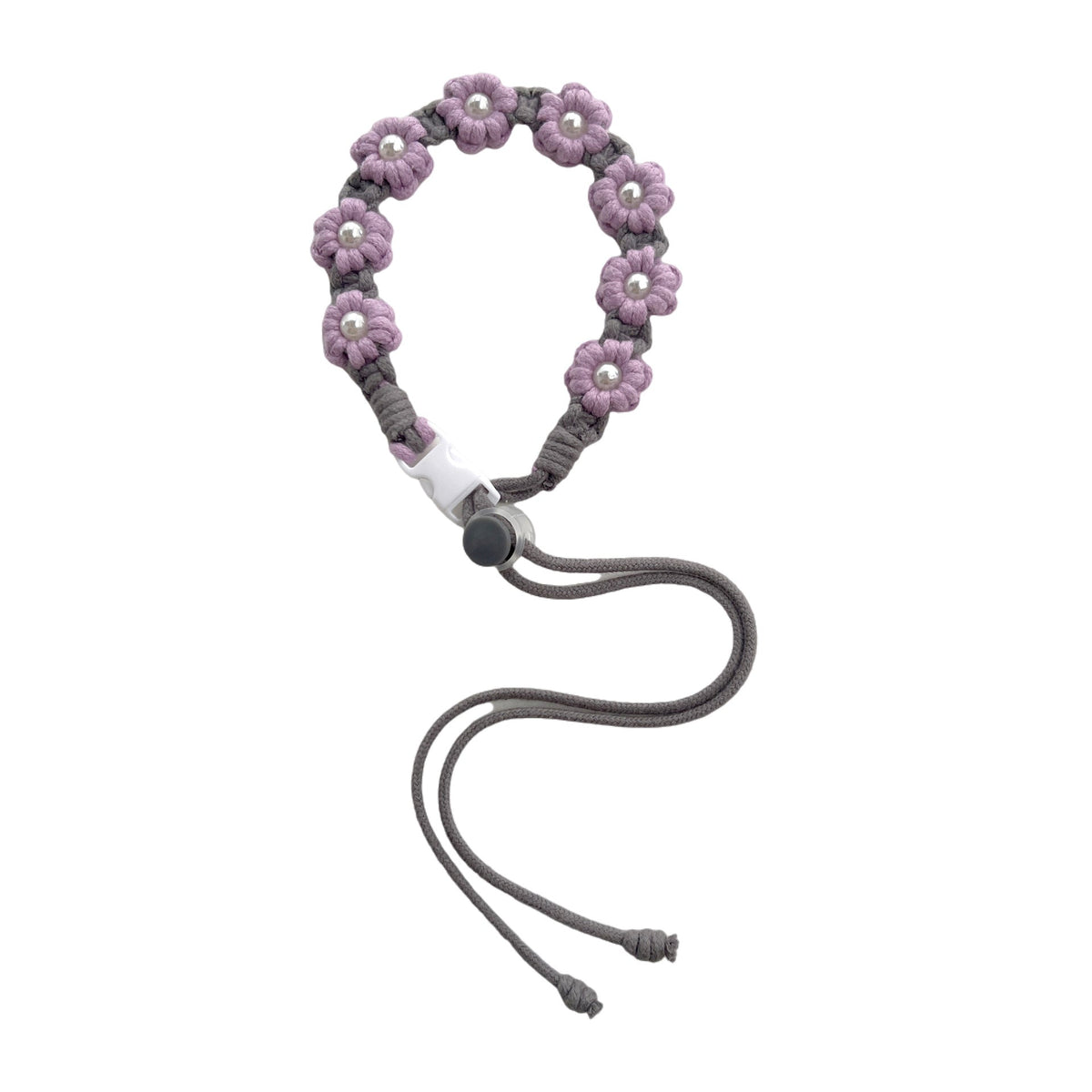 Floral Macrame Eyewear Strap | High & Bury