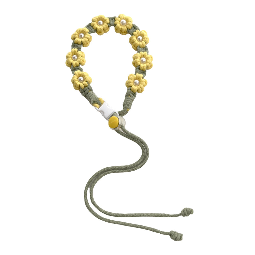Floral Macrame Eyewear Strap | High & Bury