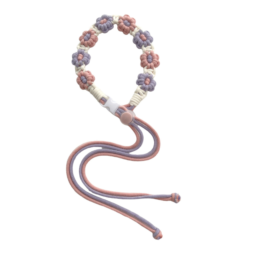 Floral Macrame Eyewear Strap | High & Bury
