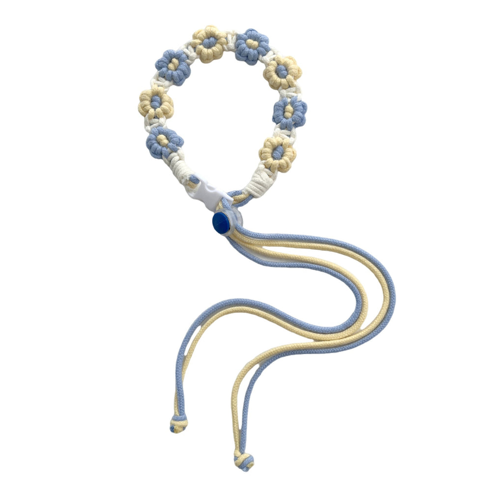 Floral Macrame Eyewear Strap | High & Bury