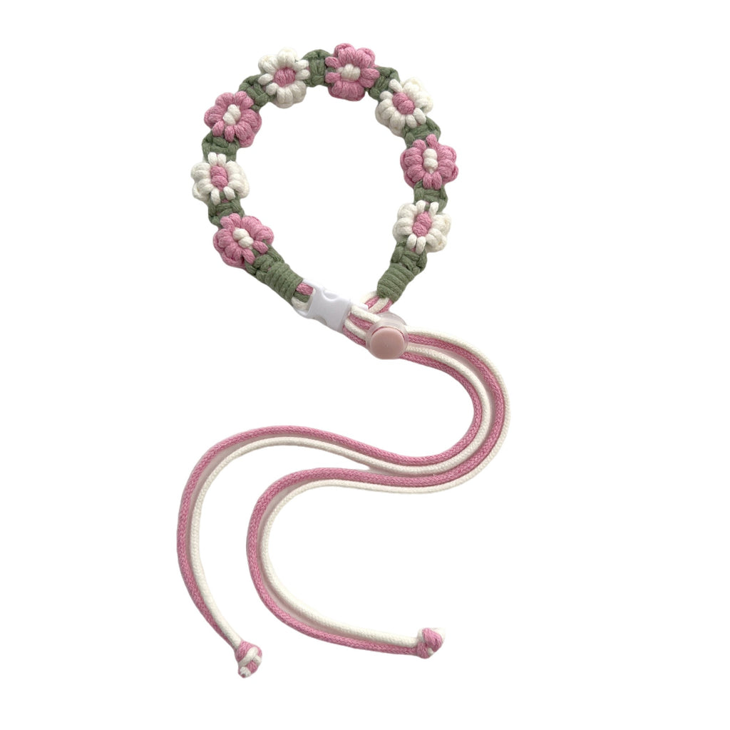Floral Macrame Eyewear Strap | High & Bury