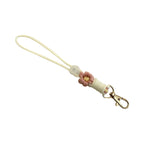 Floral Macrame Keychain Holder | High & Bury