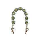 Floral Macrame Keychain Strap | High & Bury