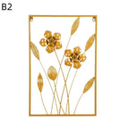 Floral Metal Wall Artwork | High & Bury