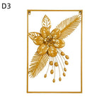 Floral Metal Wall Artwork | High & Bury