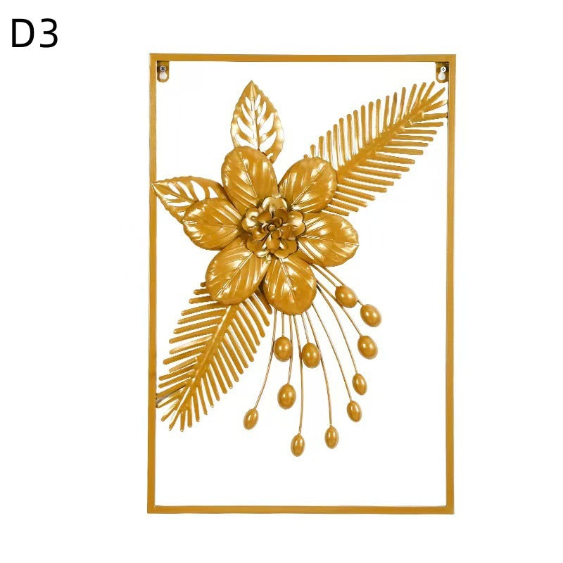 Floral Metal Wall Artwork | High & Bury