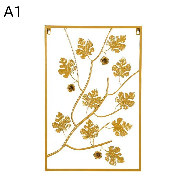 Floral Metal Wall Artwork | High & Bury