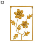 Floral Metal Wall Artwork | High & Bury