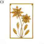 Floral Metal Wall Artwork | High & Bury