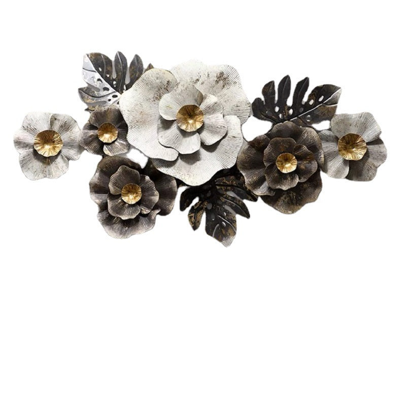 Floral Metal Wall Sculpture | High & Bury