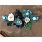 Floral Metal Wall Sculpture | High & Bury