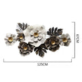 Floral Metal Wall Sculpture | High & Bury