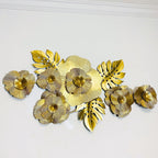 Floral Metal Wall Sculpture | High & Bury