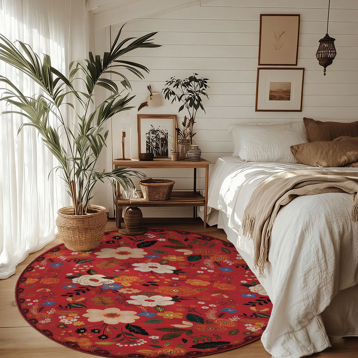 Floral Pattern Area Rug | High & Bury