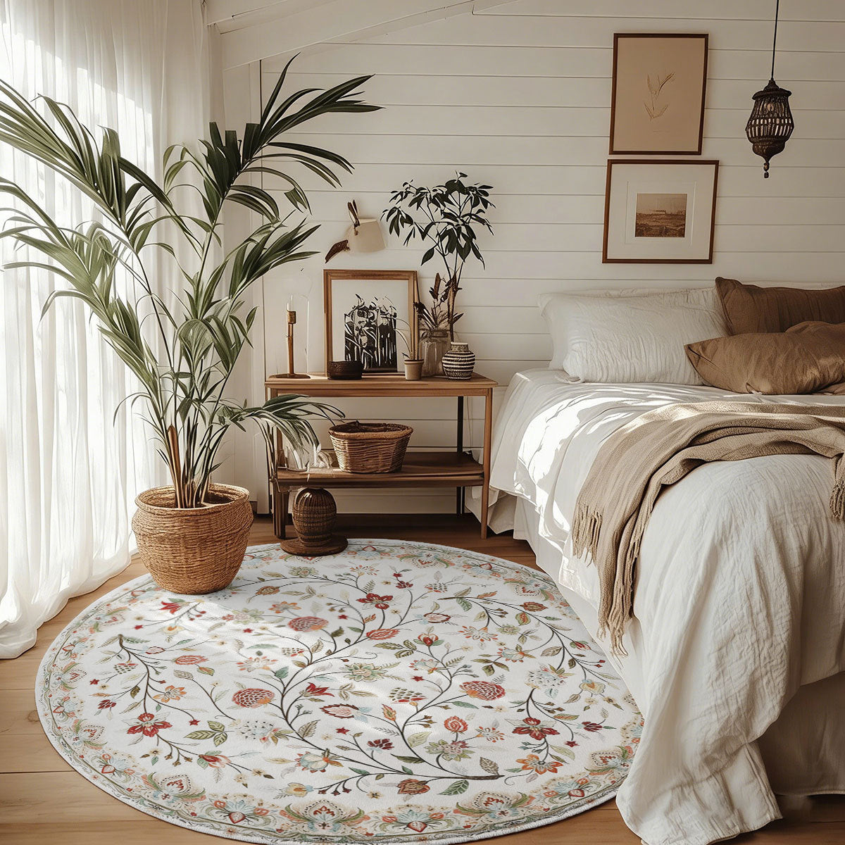 Floral Pattern Area Rug | High & Bury