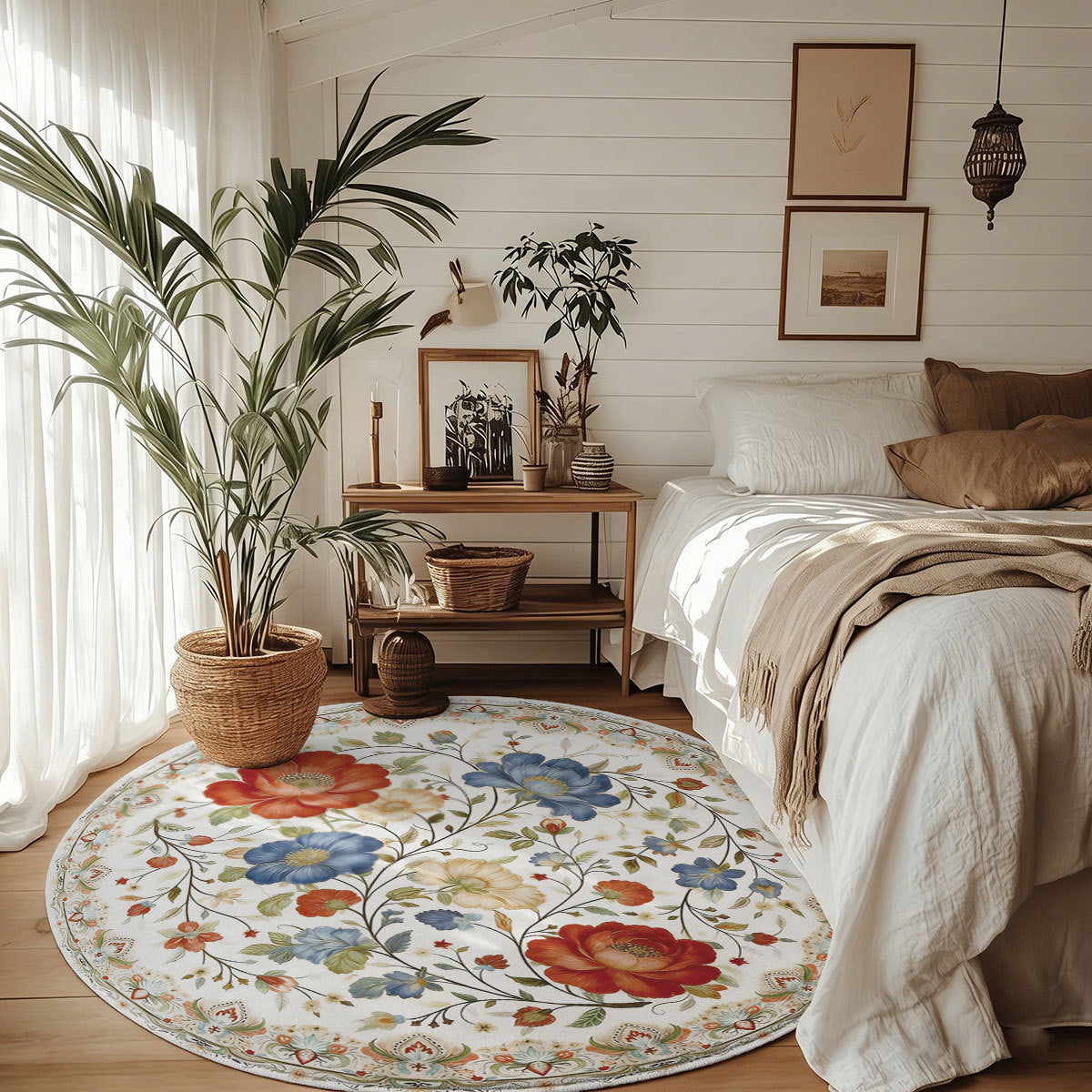 Floral Pattern Area Rug | High & Bury